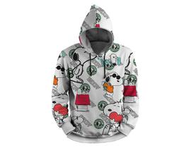 snoopy peanuts moletom com capuz