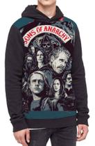 Moletom Com Capuz Sons Of Anarchy Filhos Da Anarquia Ref:183
