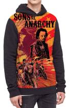 Moletom Com Capuz Sons Of Anarchy Filhos Da Anarquia Ref:186