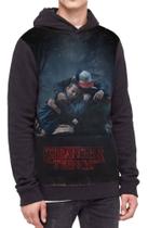 Moletom Com Capuz Stranger Things Ref:237 Moletom Com Capuz Stranger Things Ref:237