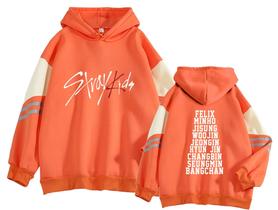 Moletom com capuz Stray Kids Bangchan Felix Hyunjin Kpop Moletom com capuz Stray Kids Bangchan Felix Hyunjin Kpop