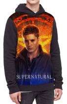 Moletom Com Capuz Supernatural Dean Winchester Ref:247 Moletom Com Capuz Supernatural Dean Winchester Ref:247