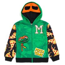 Moletom com capuz Teenage Mutant Ninja Turtles Michelangelo Green 2T Moletom com capuz Teenage Mutant Ninja Turtles Michelangelo Green 2T