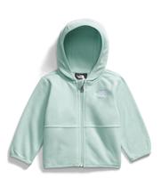 Moletom com capuz THE NORTH FACE Baby Glacier com zíper completo Muted Pine 3M Moletom com capuz THE NORTH FACE Baby Glacier com zíper completo Muted Pine 3M