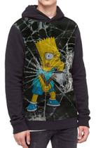 Moletom Com Capuz The Simpsons Bart Simpson Ref:306
