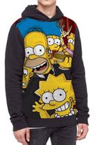Moletom Com Capuz The Simpsons Full Print Ref:52