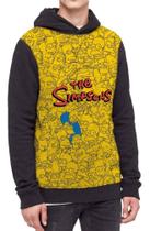 Moletom Com Capuz The Simpsons Os Simpson Ref:436