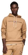 Moletom com capuz Tommy Hilfiger bordado com logotipo Tommy Masculino