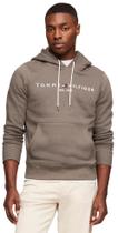 Moletom com capuz Tommy Hilfiger bordado com logotipo Tommy Masculino