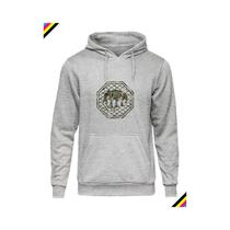 Moletom com capuz UFC Camo The Cage MMA Octagon para homem