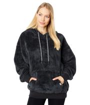 Moletom com Capuz UGG Loyra Sherpa Feminino - Preto