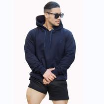 Moletom com capuz unissex azul marinho Aress