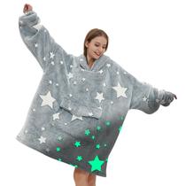Moletom com capuz vestível Fiosnow Glow in the Dark Star Adult