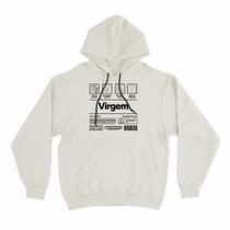 Moletom Com Capuz Virgem - Moletom Com Capuz Virgem -