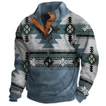 Moletom com Capuz ZOCAVIA Aztec Masculino - Tamanho 2XL