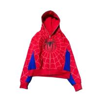 Moletom Com Estampa De Aranha Para Homens E Mulheres, Jaqueta Com Zíper De Manga Longa, Estilo Hip