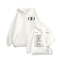 Moletom Com Zíper Lil Tecca Dopamine Tour 100% Algodão Moda Outono Inverno Estampa Tendência