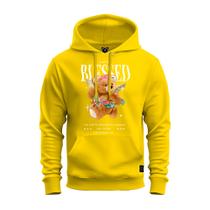 Moletom Confortável Algodão Premium Estampado Unissex Blessed Urso