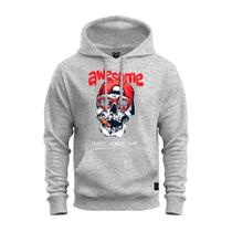 Moletom Confortável Blusa De Frio Premium Estampado Unissex Awesome