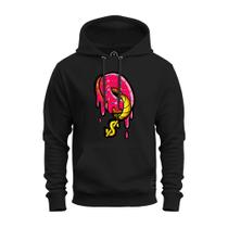 Moletom Confortável Blusa De Frio Premium Estampado Unissex Rosquinha Money