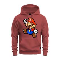 Moletom Confortável Premium Blusa De Frio Algodão Canguru Brother Boneco