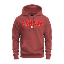 Moletom Confortável Premium Blusa De Frio Algodão Canguru Canada