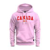 Moletom Confortável Premium Blusa De Frio Algodão Canguru Canada