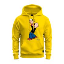 Moletom Confortável Premium Blusa De Frio Algodão Canguru Popey