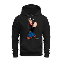 Moletom Confortável Premium Blusa De Frio Algodão Canguru Popey