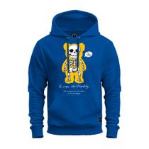 Moletom Confortável Premium Blusa De Frio Algodão Canguru Urso Caveira Bolada Chok