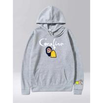 Moletom Coraline Da Mãozinha Blusa de Frio P ao GG Misteriosa e Elegante Coloridas com Capuz Femini