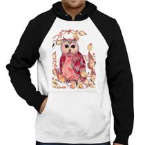 Moletom Coruja e Folhas - Foca na Moda Moletom Coruja e Folhas - Foca na Moda