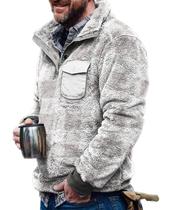 Moletom Costaric Fuzzy Sherpa Fleece Western Aztec Print