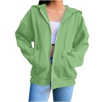 Moletom COTECRAM My Orders Placeed Recently feminino verde L