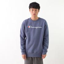 Moletom crewneck champion life superfleece script logo emb