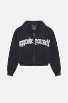 Moletom Cropped Approve Gothic