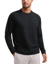 Moletom CRZ YOGA com Gola Careca e Bolso com Zíper Preto G