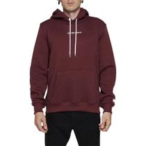 Moletom DC Shoes Canguru Baseline 305G WT24 Bordô
