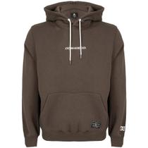 Moletom DC Shoes Canguru Baseline WT25 Masculino Marrom
