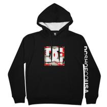Moletom DC Shoes Canguru DC Square Star Camo Fill WT23 Preto