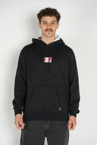 MOLETOM DC SHOES CANGURU FECHADO MLB 270G Tamanho:MCor:PretoGenero:Unissex