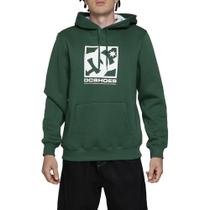 Moletom DC Shoes Canguru Fusion 305G WT24 Masculino Verde Moletom DC Shoes Canguru Fusion 305G WT24 Masculino Verde
