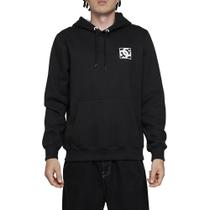 Moletom DC Shoes Canguru Horizontal Cut 2 280G WT24 Preto Moletom DC Shoes Canguru Horizontal Cut 2 280G WT24 Preto