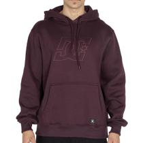 Moletom DC Shoes Canguru Pallet WT25 Masculino Bordô