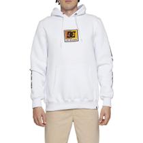 Moletom DC Shoes Canguru Racer 305G WT24 Masculino Branco