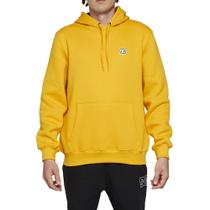 Moletom DC Shoes Canguru Rubber Label 305G WT24 Amarelo Moletom DC Shoes Canguru Rubber Label 305G WT24 Amarelo