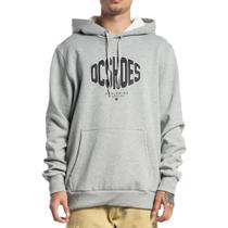 Moletom DC Shoes Canguru Solidwes WT23 Masculino Cinza