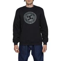 Moletom DC Shoes Careca DC Star Crew 280 WT24 Preto
