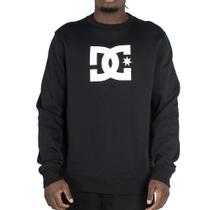 Moletom DC Shoes Careca DC Star WT25 Masculina Preto