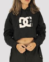 Moletom DC Shoes Cropped - Black